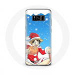 &Uuml;mbris Samsung Galaxy S8 Plus Anime One Piece Luffy Christmas Day 2023 jaoks