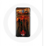 &Uuml;mbris Samsung Galaxy j3 2016 Stranger Things 4. hooaja plakatikunstimeeskondadele New Th&eacute;o