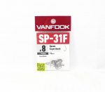 Vanfook SP-31F Spoon Expert keskmine konks, suurus 8, 16 / pakk, must (8934)