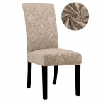 Uus Velvet Jacquard tooli kate Spandex s&ouml;&ouml;gitooli kate Elastne veniv istmekate hotelli restorani kodukaunistuseks 1 piece