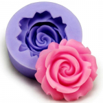 DIY 3D roosilillega fondant kook &scaron;okolaadist Sugarcraft vormil&otilde;ikuri silikoont&ouml;&ouml;riistad
