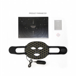 2024 Uus kodu Fotonipehmendav instrument Punase ja sinise heleda silikoonmask iluinstrument must