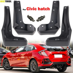 4x Esiosa Tagumine Honda Civic Hatchback Hatch 2016 - Porikaitse Tiivakate Tarvikud 2017 2018
