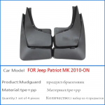 Front Rear 4pcs Mud Flaps for Jeep Patriot MK Fender Mud flap Splash Guard Fenders Mudguards  car Accessories 2010- must