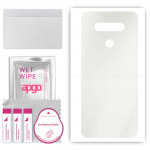 apgo MATTE Protective Skin Sticker for the back compatible with LG Stylo 6, Wrap Film, Hydrogel Film, Flexible, Soft TPU with positioning layer easy i