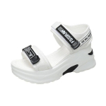 Naised Sandaalid naiste kingad Platvorm sandaalid Lamedad Tossud kiilud Air V&auml;listald 40 valge