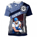 Meeste T-s&auml;rk Vintage T-s&auml;rk Suveriietus Isikup&auml;rastatud nimi Mehhaanik 3D Prinditud topid 5xl T&auml;nava vabaaja spordi suur pullover S