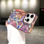 Vintage &otilde;limaali lillede pinnakattega telefoni&uuml;mbris iPhone'ile 11 12 13 14 15 Pro Max 11 Pro Max 12 Pro Max 13 Pro 14 Pro naiste moodne pehme TPU kate iPhone 15 Pro Max must