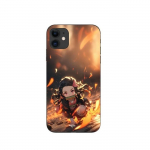Coque maniacase pour Iphone 12 Demon Slayer Nezuko 3D art anime Manga