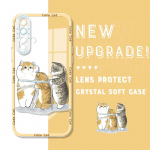P&otilde;rutuskindel Cartoon Astronaut Crystal Case T&auml;iskaanega kaamerakaitse L&auml;bipaistev pehme telefoni korpus Huawei Honor iPhone Infinix Tecno jaoks Honor 20