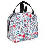 Multifilm &Otilde;de L&otilde;unakott Korduvkasutatav Jahuti Soe Termoisolatsiooniga L&otilde;una Kandesangaga Karp Naistele Lastele Kool Piknik Toidukotid 22x20x10cm 9x8x4in