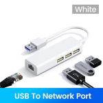 4 pordiga USB C jaotur USB Etherneti adapter USB t&uuml;&uuml;p C kuni Rj45 Lan Etherneti adapter 100 Mbps Gigabit v&otilde;rgukaart USB 2.0 dokkijaam arvuti s&uuml;learvuti jaoks
