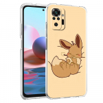 Pokemon Cute Eevee telefoni&uuml;mbris Xiaomi Redmi Note 11 10 9 8 Pro 9S 10S 9A 9C p&otilde;rutuskindel K40 8T 7 9T TPU silikoonist pehme kate Redmi 8