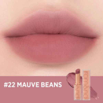Rom&nd Zero MATTE LIPPLICK, P&uuml;siv, Jumestus, Kbeauty, Korea kosmeetika, n&auml;idis #22 Mauve Beans