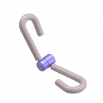 Jalgade pikkune v&otilde;luseade reie ja s&auml;&auml;rte ilu jaoks Kodune puusade t&otilde;stmine Fitness joogavarustus Jalaklamber vaagnap&otilde;hja lihaste treener sinine