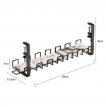 Lauaalune kaablialus &ndash; lauaalune pistikupesa, juhtmehoidiku hoidik, hammas v&auml;ljalaskeava, juhtmete kaablihaldus kontoris