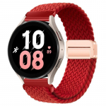 Kellarihm 22mm/20mm Rihm Samsung Galaxy watch 6/5/4/3/Classic/46mm/42mm jaoks Nailonist Kootud Magnetiline K&auml;ev&otilde;ru Active 2 Huawei GT3 2 pro Rihm 20mm