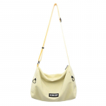 Meeste suure mahutavusega Messenger kott &Uuml;hev&auml;rviline naiste &otilde;lakott Nailonist Crossbody kott must