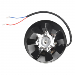 100 mm v&auml;ljat&otilde;mbeventilaator, suitsu v&auml;ljat&otilde;mbetoru ventilaator 140 m3/h torusisene ventilaator Vaikne 100mm must