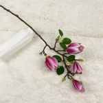 68 cm Luksuslik Kunstlik Magnoolia Oks Pere Pulmad Hotellidekoratsioon Kunstlilleaed Pulmapidu Kunstlill