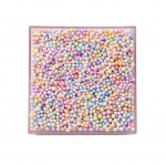10g-50g viilimine pol&uuml;st&uuml;reenist helmestest m&auml;nguasjatarvikud T&auml;iteaine kinkekarbid kinkekarbid Kaunistus DIY vahtpallid Cand Box Macarone v&auml;rviline ehtetarvik 10g 2-3mm mitmev&auml;rviline