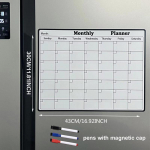 A3 k&uuml;lmkapi kalendrilehe magnetkleebis teadetetahvli men&uuml;&uuml; Kuivkustutamise kuuplaan k&uuml;lmiku tahvel