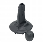 Auto k&auml;igukangi nupp hoob k&auml;iguvahetaja gaiter pakiruumi katte krae jaoks FIAT PANDA 2003-2012 / 500 500C 2007-2013 autotarvikud hall v&auml;rv
