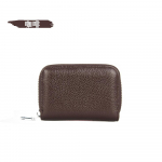 Naiste lehmanahast elundikaardi&uuml;mbris vargusvastane kaardihoidja meeste kaardi&uuml;mbris Multifunktsionaalne t&otilde;mblukuga v&auml;ike rahakott