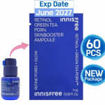 60 tk/60 ml_[INNISFREE] Retinool Rohelise Tee PDRN Skinbooster Ampull 1 ml (Proovi kotike) 1ml X 60pcs (60ml)