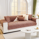 Diivanipadi Talvine Pehme libisemisvastane &uuml;hev&auml;rviline Lihtne Moodne Kerge Luksuslik Stiilis Nahapadi Four Seasons Thickened Plus Velvet Diivanipadi 70*70cm
