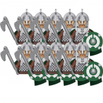 S&otilde;jalised ehitusplokid Soliderfiguurid Film Ulmesari Relvad R&uuml;&uuml;tlim&auml;nguasjad Kingitused Keskaegsed Miniklotsid MOC