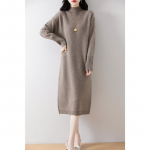 Naiste ka&scaron;miirkleit Qinghe ka&scaron;miir 30% ka&scaron;miir 70% vill s&uuml;gis-talvine ka&scaron;miir seelik pehme ja soe L pruun