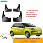 car-styling Mudguards Mud Flap Flaps Splash Guards Fender Protector Cover Fit for JAC E10X 2022 2023 Car Accessories auto 1set