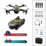 Uus S28Max Dual HD mini drooni &otilde;hufotograafia takistuste v&auml;ltimine Quadcopteri kaugjuhtimispuldiga drooni Wifi Fpv m&auml;nguasja kingitus lastele 1 Battery roheline
