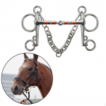 Horse Bit Mouth universaalne konksudega Roostekindel t&auml;isp&otilde;sk 135mm