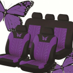 Universaalne aastaringselt kasutatav liblikakujuline k&auml;sit&ouml;&ouml; autoistmekate, millel on spetsiaalne reljeefne kangas, et tagada lisamugavus ja stiil liikvel olles. 4-piece Double Seat