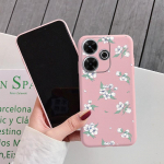 T&uuml;drukute lilleline pehme silikoon&uuml;mbris Xiaomi Redmi Note 13 Pro 13C jaoks Samsung A35 A55 M35 M34 S24 iPhone 15 Huawei Honor kaamera kaitsev p&otilde;rutuskindel kate Samsung Galaxy S20 sinine