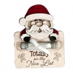 J&otilde;uluvana rahahoidja rippuv kaunistus festivalipuhkuse kingituseks A