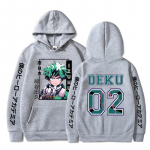 Minu Kangelase Akadeemia Anime Kapuutsiga Midoriya Izuku Tr&uuml;kitud Meeste Naiste Kapuutsid Pikkade Varrukatega Vabaaja Lahtine Pusakampsun Harajuku T&auml;navamood L