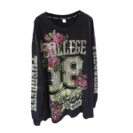Puurimine Pusa Naiste Kerge Luksus Slim Pikkade Varrukatega Pullover Vanust V&auml;hendav &Uuml;laosa XXXXL must