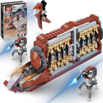 689 tk ehitusplokid tegevusfiguurid lahinguarmee kloonide r&uuml;hma r&uuml;nnak k&auml;sit&ouml;&ouml; ehituskomplekt armee staariv&otilde;itleja filmid m&auml;nguasjad lastele