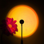 Tok Live Rainbow projektori lamp P&auml;ikeseloojangulamp Lambi fotograafia Taustvalgustid Atmosf&auml;&auml;r &ouml;&ouml;valgus Monochrome