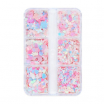 3D k&uuml;&uuml;nte s&auml;delevad litrid 6 v&otilde;re t&auml;ht Kuu liblikas j&auml;nku s&uuml;dame kuju manik&uuml;&uuml;r Aksessuaarid N&auml;gu K&auml;si Keha Silmad Meik Kaunistus S&otilde;brap&auml;eva kingitus mitmev&auml;rviline