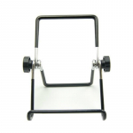 1 tk lauaarvuti metallist terasest mitme nurga all libisemiskindel kaasaskantav kokkupandav reguleeritav alusehoidja alus tahvelarvuti aluse hoidik ZH 130*90 mm must