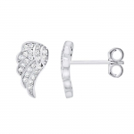 LEA &; ARTHUR &ndash; laste k&otilde;rvar&otilde;ngad "ANGEL WINGS" mustriga 925 Sterling Silver Roodium Plated &; Tsirkooniumoksiidid &ndash; laste ehted