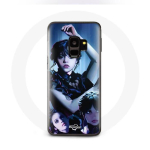 Coque Samsung Galaxy S9 wednesday Mercredi Addams Maniacase