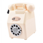 Retro telefoni hoiup&otilde;rsas, suveniir kingitus kodukaunistus lauaplaadi kaunistus m&uuml;ndipank festivalile lastele riiul Magamistoa s&uuml;nnip&auml;ev