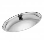 Potikaane panni kaane asenduskaaned pannidele toidumoos Roostevabast terasest universaalsed 201 bakeliidipotid