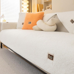 Lambaliha ka&scaron;miir Talvine soe paksendatud diivanikate P&otilde;hjamaade minimalistlik libisemisvastane pl&uuml;&uuml;spadi pehme tolm mugav diivanir&auml;tik 90x120cm