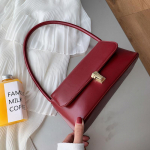 Moodsad V&auml;ikesed Klapiga K&auml;ekotid Naistele Vintage PU Nahast Daamide K&auml;ekotid Klassikalised Elegantse &Otilde;lakotid (20cm<Max Length<30cm)